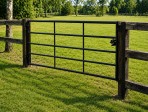 Poort ijzer gepoedercoat_841253574