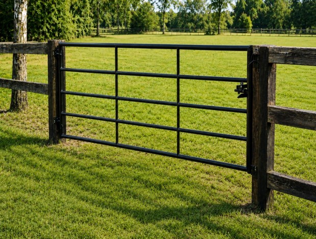 Poort ijzer gepoedercoat_841253574